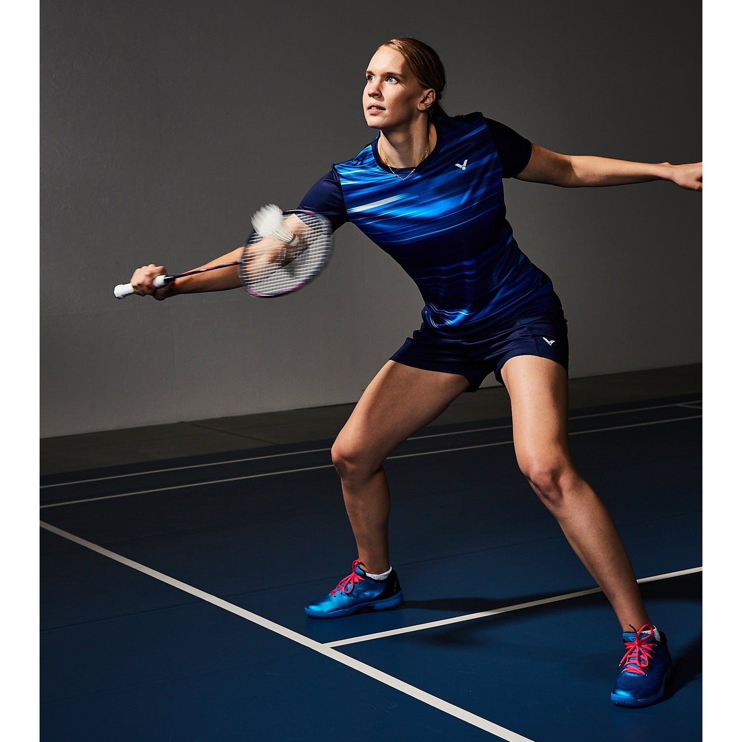 VICTOR LADY SHORTS R-04200 B BLUE - Smash Pro