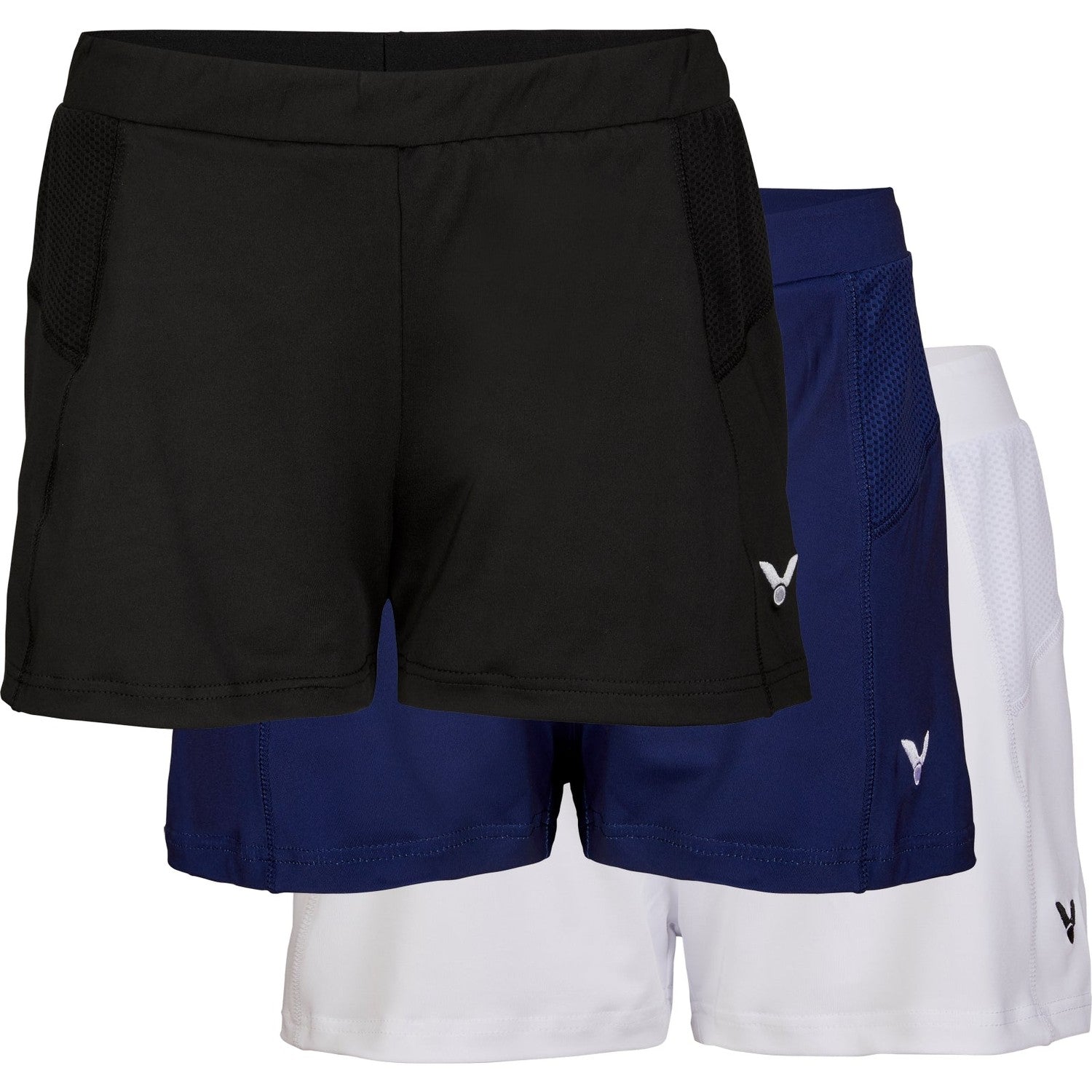 VICTOR LADY SHORTS R-04200 C BLACK - Smash Pro