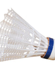 VICTOR NYLON SHUTTLE 2000 GOLD 6PC TUBE FAST SPEED WHITE - Smash Pro