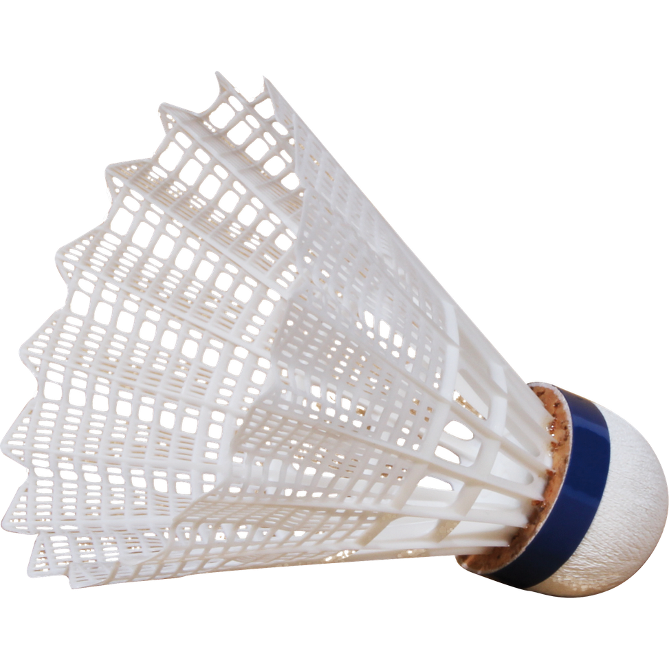 VICTOR NYLON SHUTTLE 3000 PLATIN 6PC TUBE MEDIUM SPEED WHITE - Smash Pro