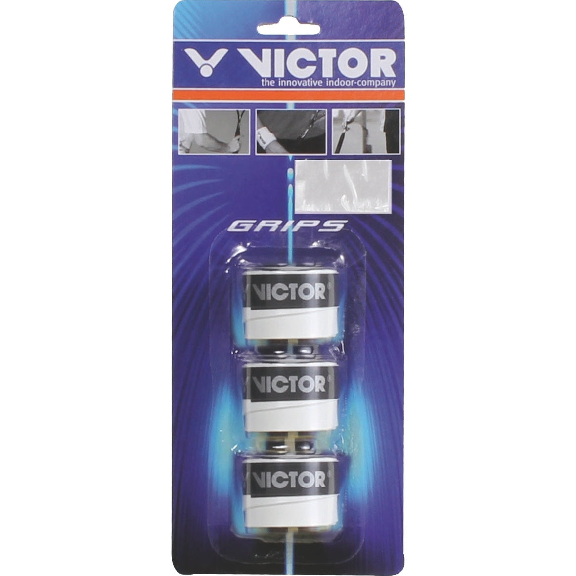 VICTOR Over Grip 7197 Blister White - 3 pcs - Smash Pro