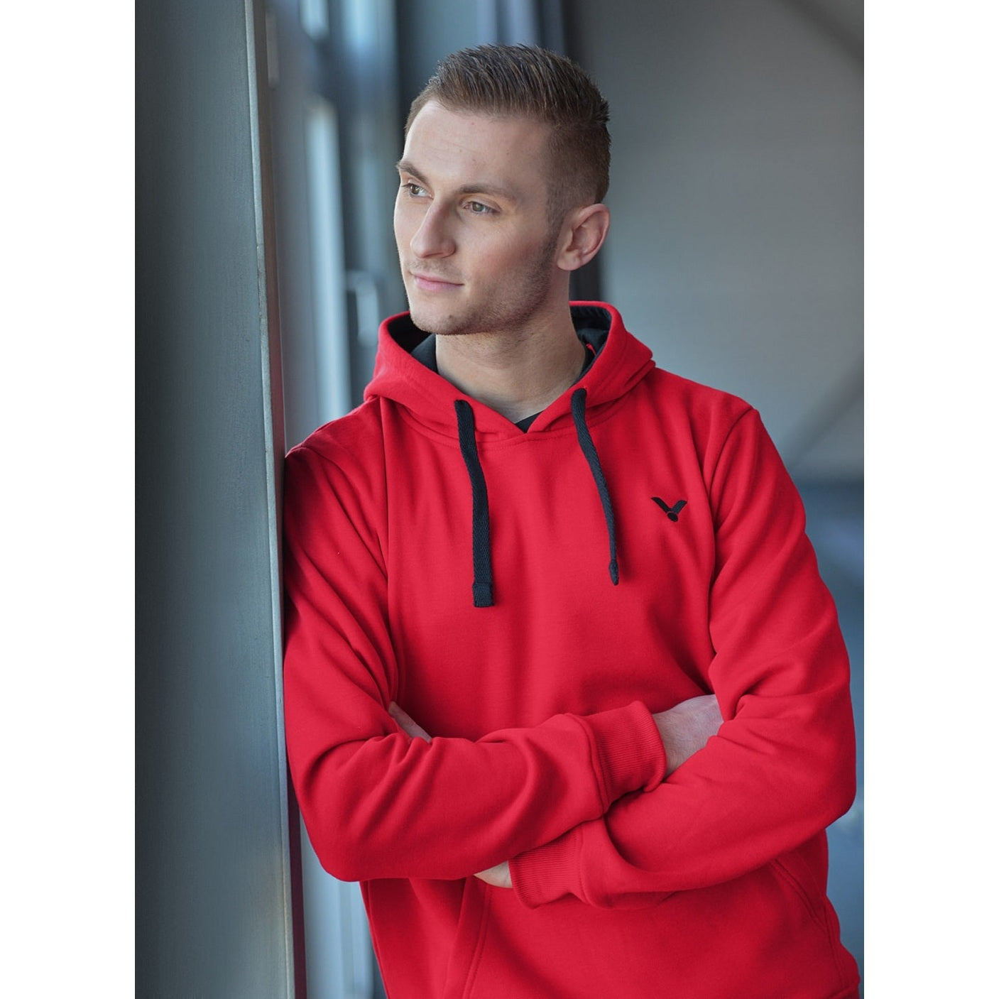 VICTOR SWEATER 5079 TEAM RED - Smash Pro