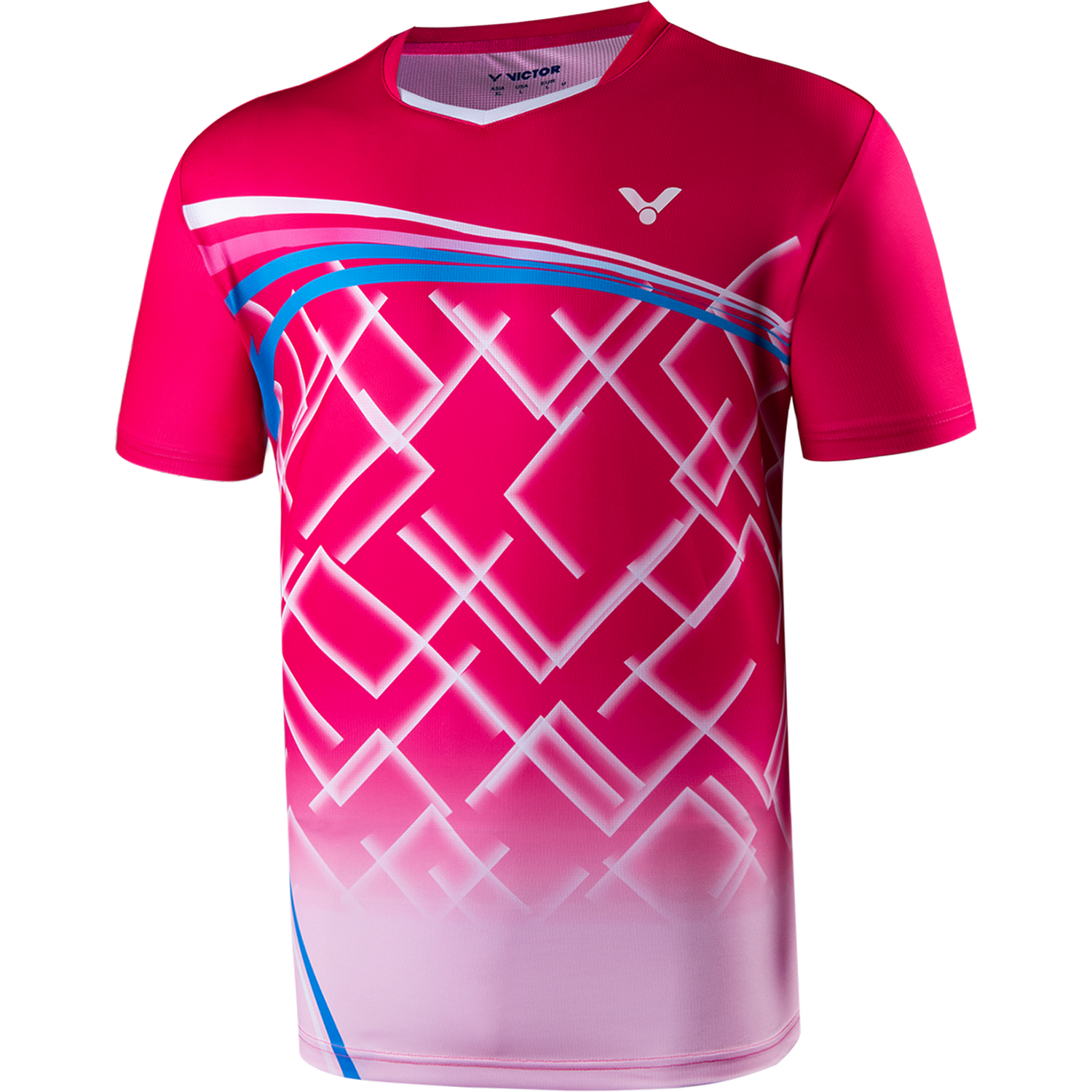 VICTOR T-SHIRT T-20005 Q UNISEX PINK - Smash Pro