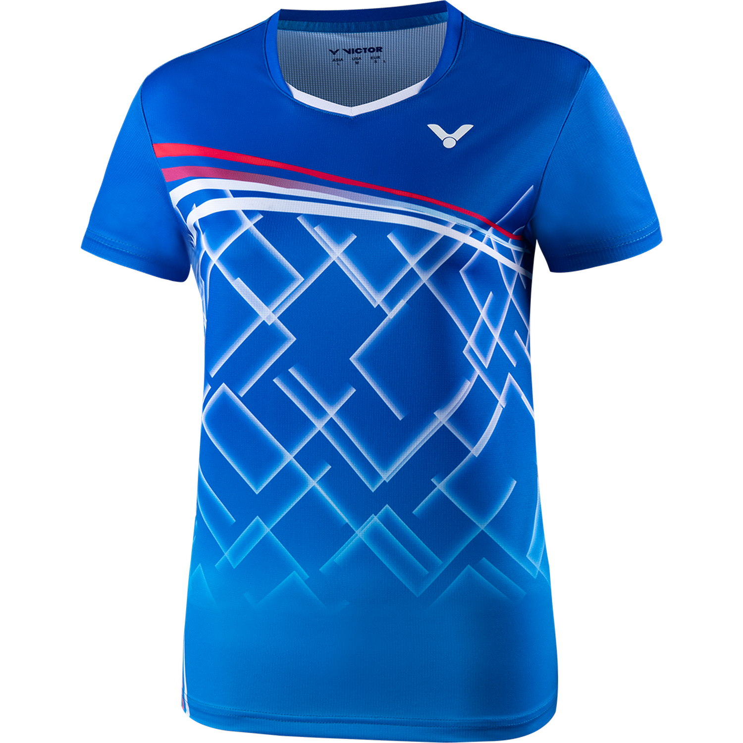 VICTOR T-SHIRT T-21005 F WOMENS BLUE - Smash Pro