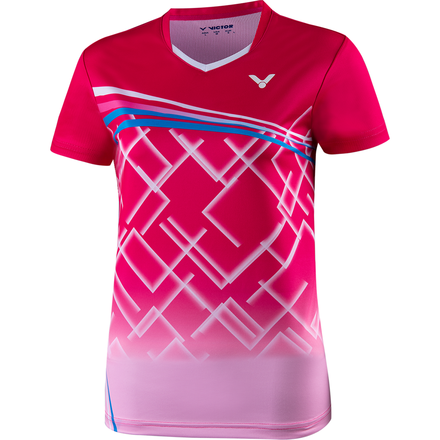 VICTOR T-SHIRT T-21005 Q WOMENS PINK - Smash Pro