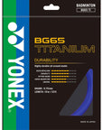 Yonex BG65Ti 0.70mm Badminton Set - Smash Pro