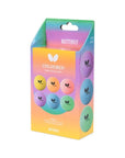 Butterfly Coloured Balls (Pack Of 6)