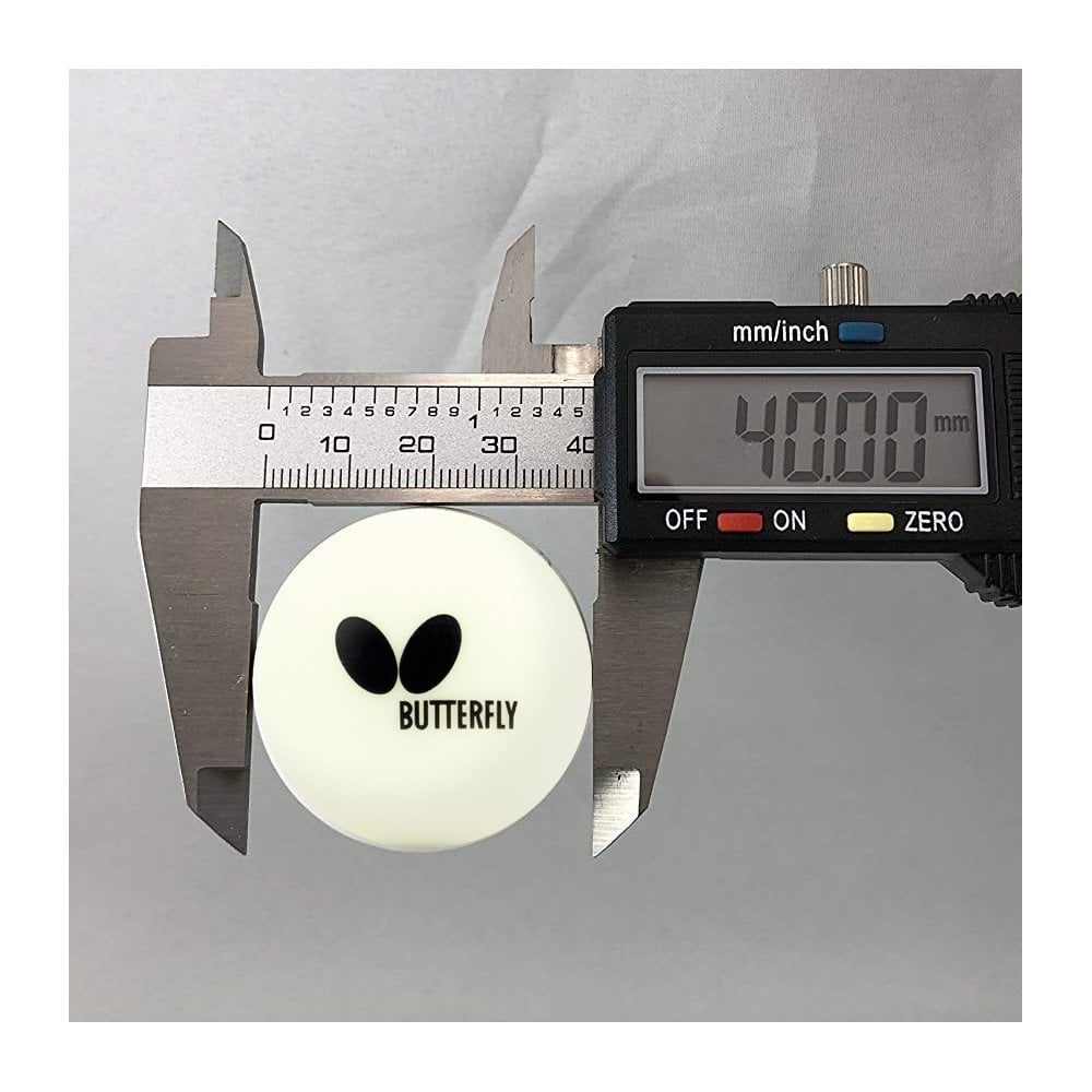 Butterfly Easy Ball - Box Of 6 (White)