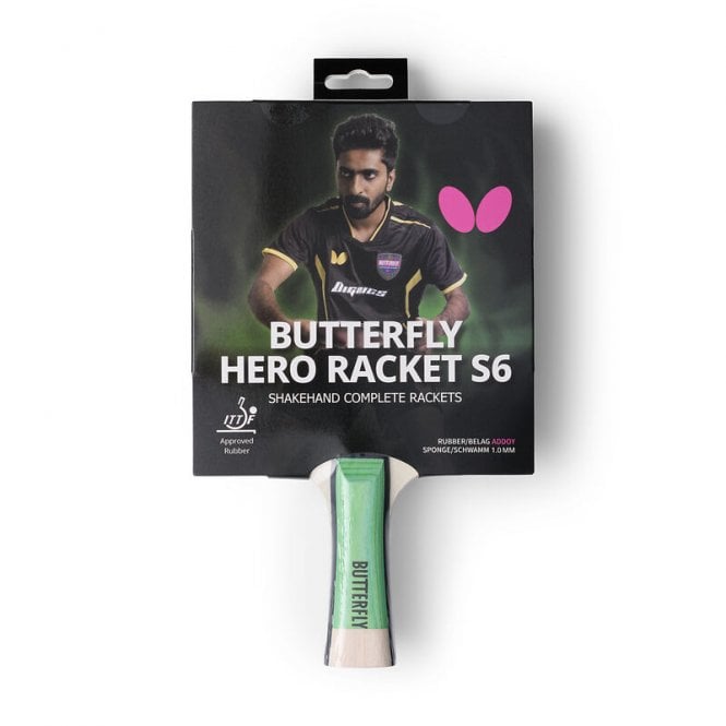 Butterfly Hero Racket S6 - Sathiyan Gnanasekaran
