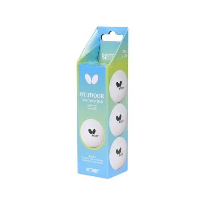 Butterfly Outdoor Balls (Pack Of 3)