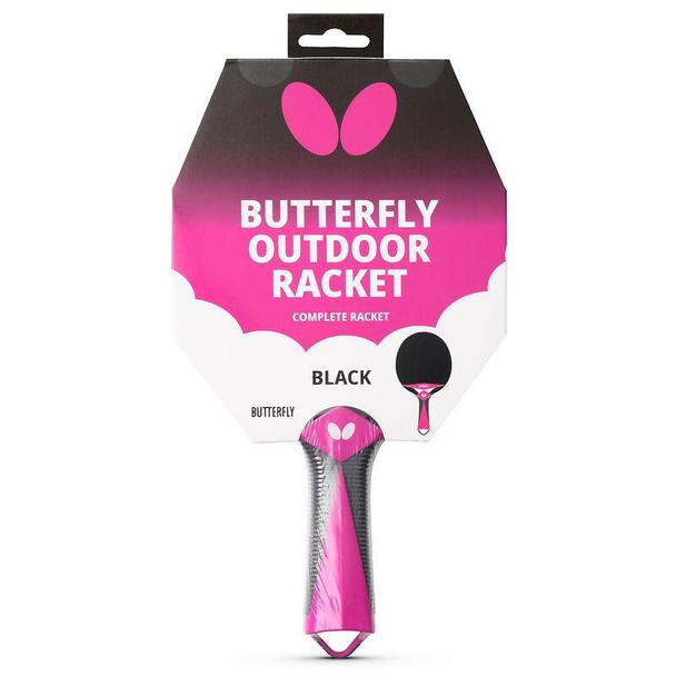 Butterfly Outdoor Bat (Black/Pink)