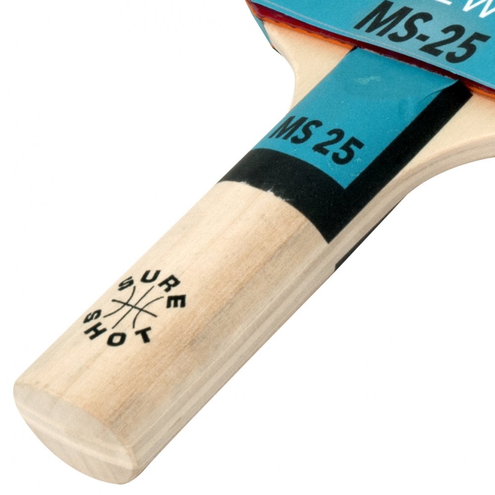 Matthew Syed 25 1.8Mm Ittf Approved Reversed Rubber Table Tennis Bat