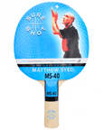 Matthew Syed 40 2Mm Ittf Approved Reversed Rubber Table Tennis Bat