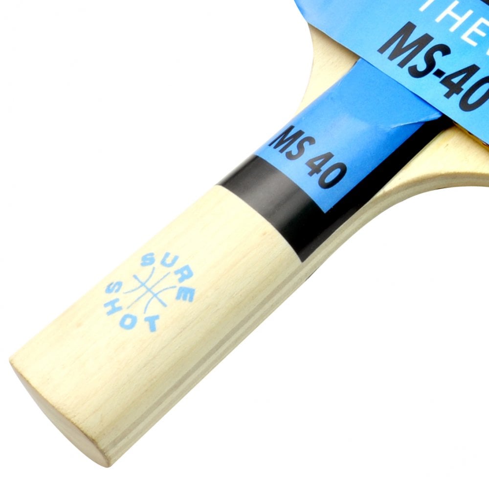 Matthew Syed 40 2Mm Ittf Approved Reversed Rubber Table Tennis Bat