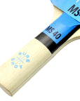 Matthew Syed 40 2Mm Ittf Approved Reversed Rubber Table Tennis Bat