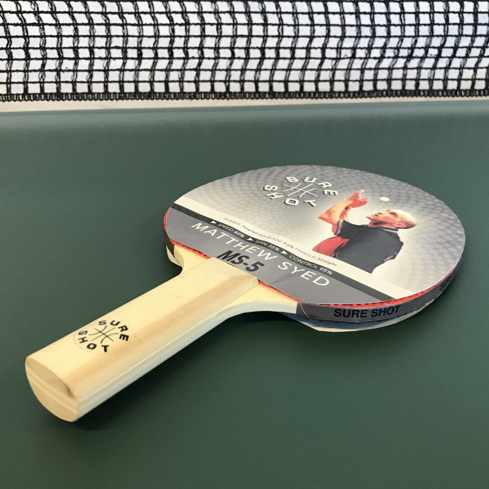 Matthew Syed 5 Pimpled Out Table Tennis Bat